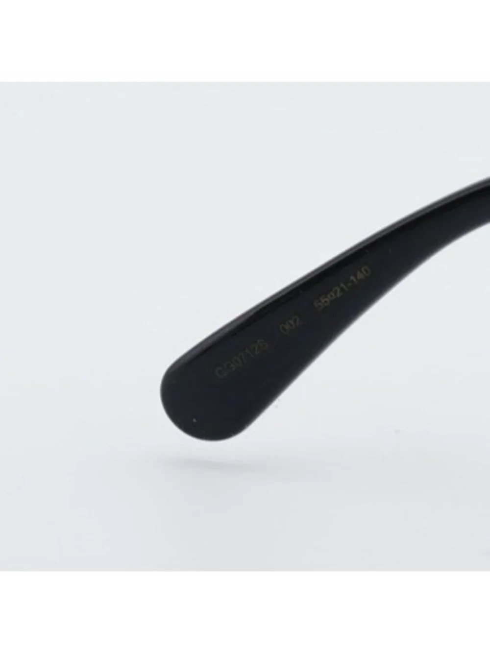 Gucci GG0712S 002 Women Sunglasses Black Round Frame, Blue Lenses - Picture 10 of 11